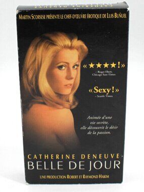 Belle De Jour (VHS)(French) Tested Catherine Deneuve